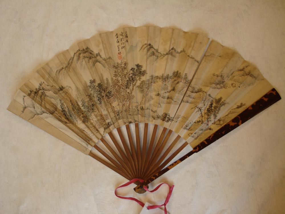 图片[1]-fan; painting BM-1969-0616-0.2-China Archive